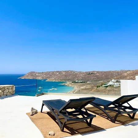 Elia House With Amazing View On The Beach Mykonos