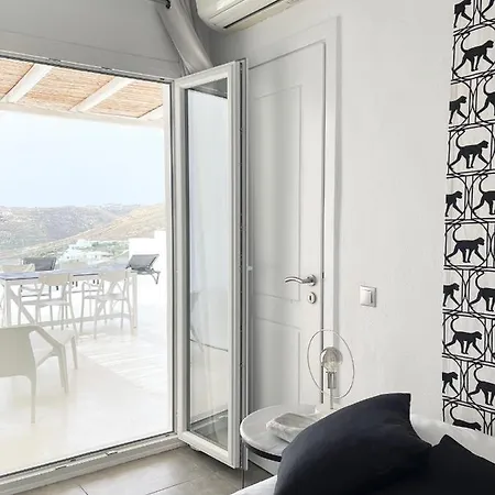 Elia House With Amazing View On The Beach Mykonos Villa Mykonos Town