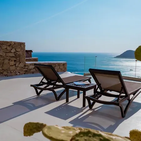 Elia House With Amazing View On The Beach Mykonos Villa Mykonos Town