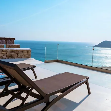 Villa Elia House With Amazing View On The Beach Mykonos Mykonos Town